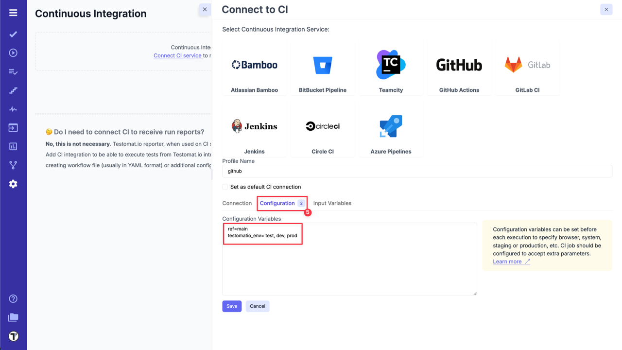 Testomatio - GitHub
